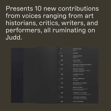 Donald Judd: Artworks 1970–1994 by Donald Judd