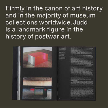 Donald Judd: Artworks 1970–1994 by Donald Judd